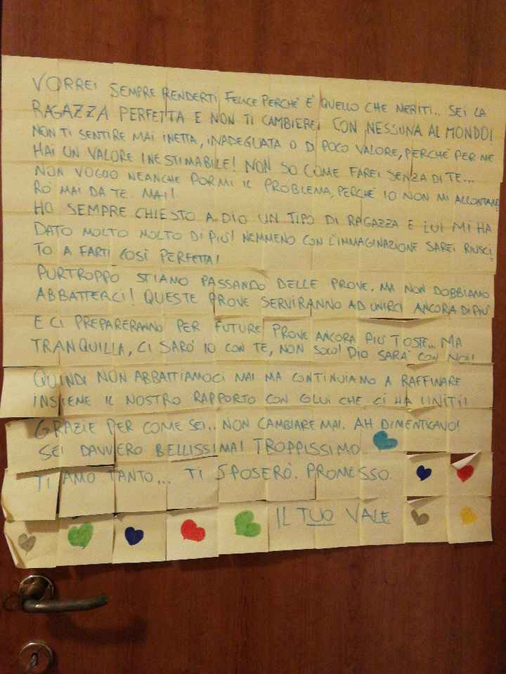 Qual è il messaggio più romantico che fm ti ha inviato? 📱 - 1