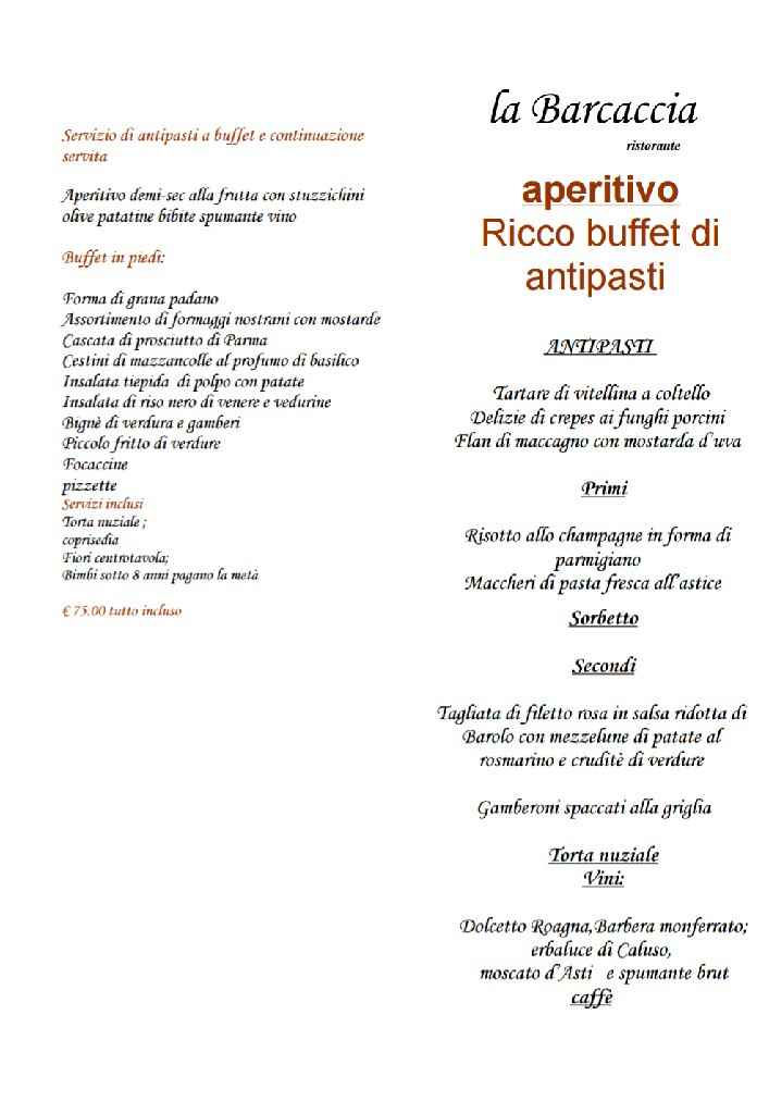 Ristorante la barcaccia - 1