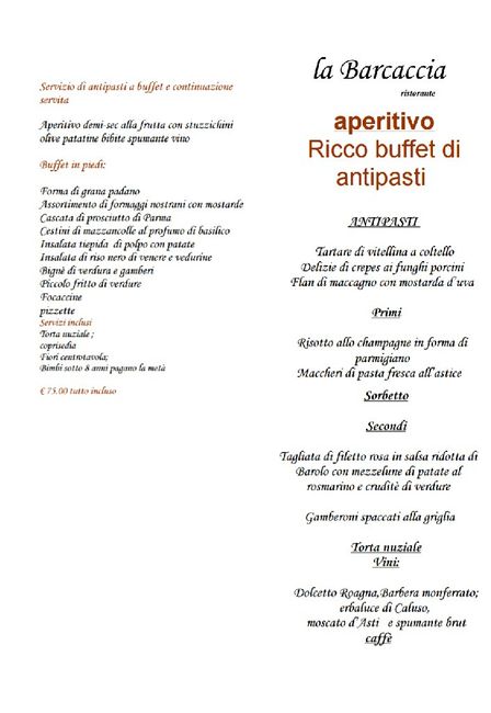 Ristorante la barcaccia - 1