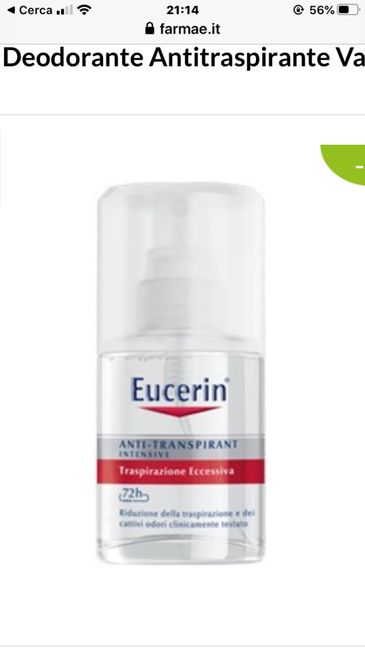 Help sudorazione eccessiva 2