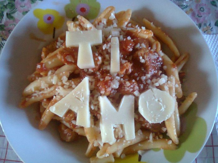 La pasta che ho cucinato per San Valentino al mio fm