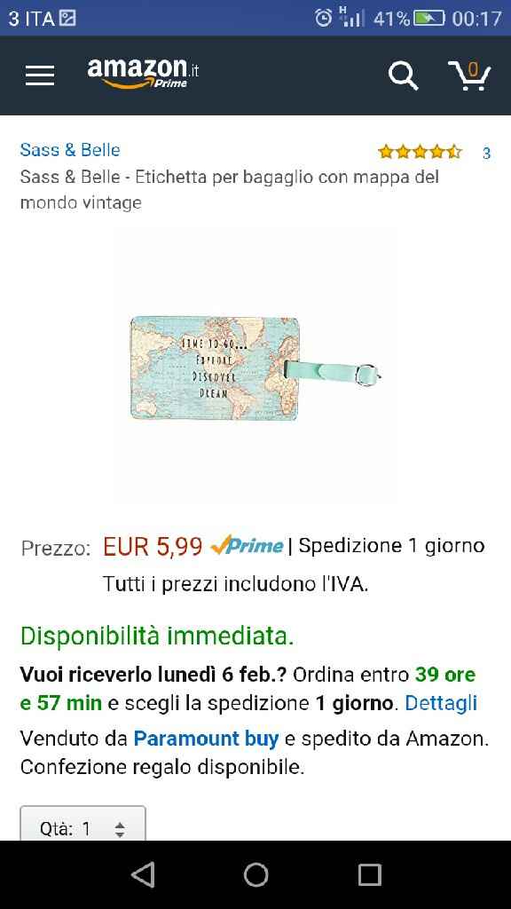 Bomboniere tema viaggio - 2