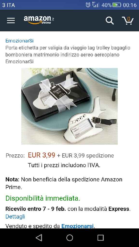 Bomboniere tema viaggio - 4