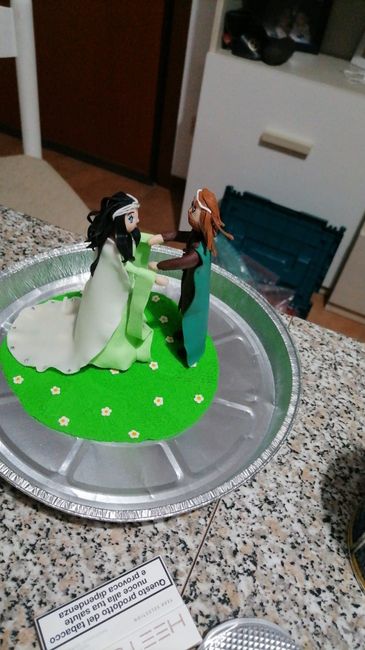 Cake topper a tema pronto! 1