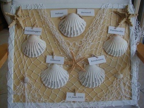 tableau conchiglie