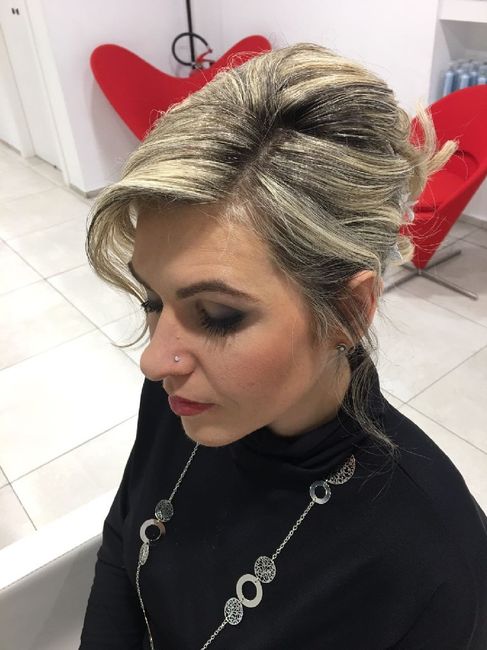 Prima prova trucco e acconciatura - 1