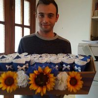 Coni porta riso con cesti fai da noi - 1