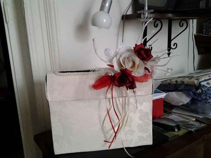 Scatola porta buste fai da me