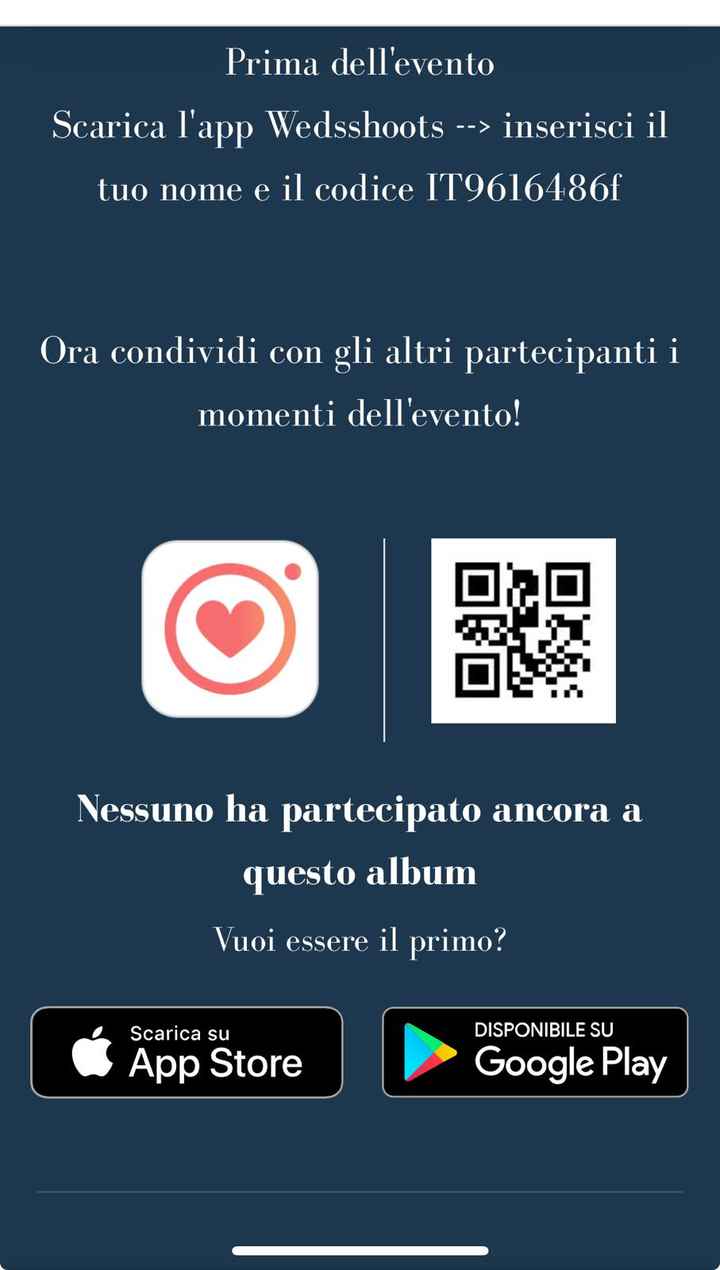 Creerai l'album di nozze con WedShoots? - 2