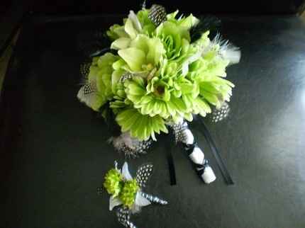 bouquet verde