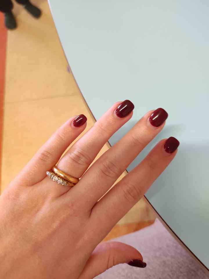 Anello di fidanzamento e fede - 1