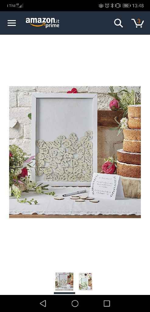 Guest book cornice e cuori - 1