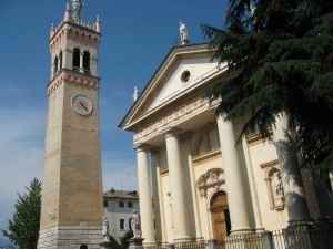 cerimonia nunziale presso la Chiesa di Caerano San Marco