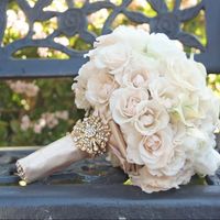 wedding flowers bouquet color rosa- avorio....