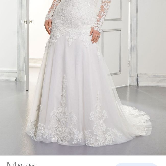 Il mio abito da sposa è di... 1
