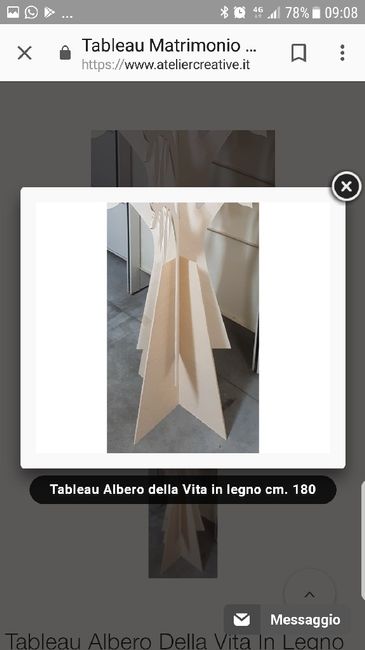 Segnaposto: albero della vita 5