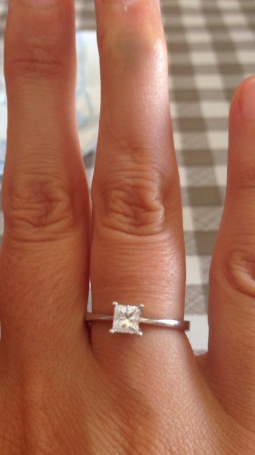 Com'è il vostro anello di fidanzamento? 8