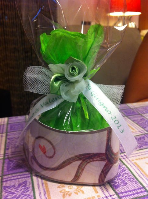 FINALMENTE le mie bomboniere!!