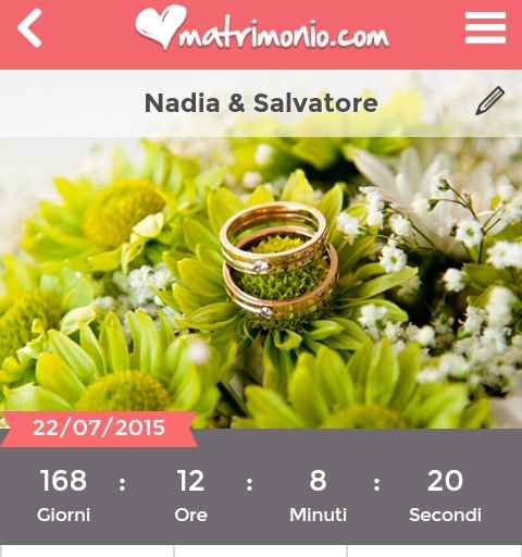 Quanto manca alle vostre nozze??? - 1