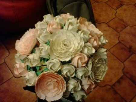 il mio buquet di carta!
