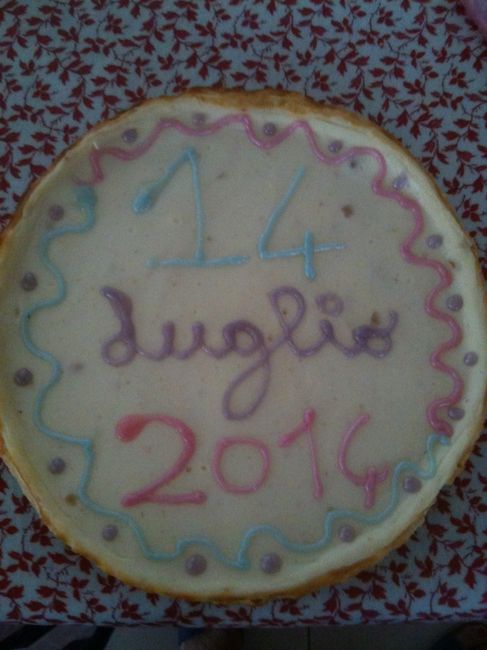 la nostra torta annuncio!