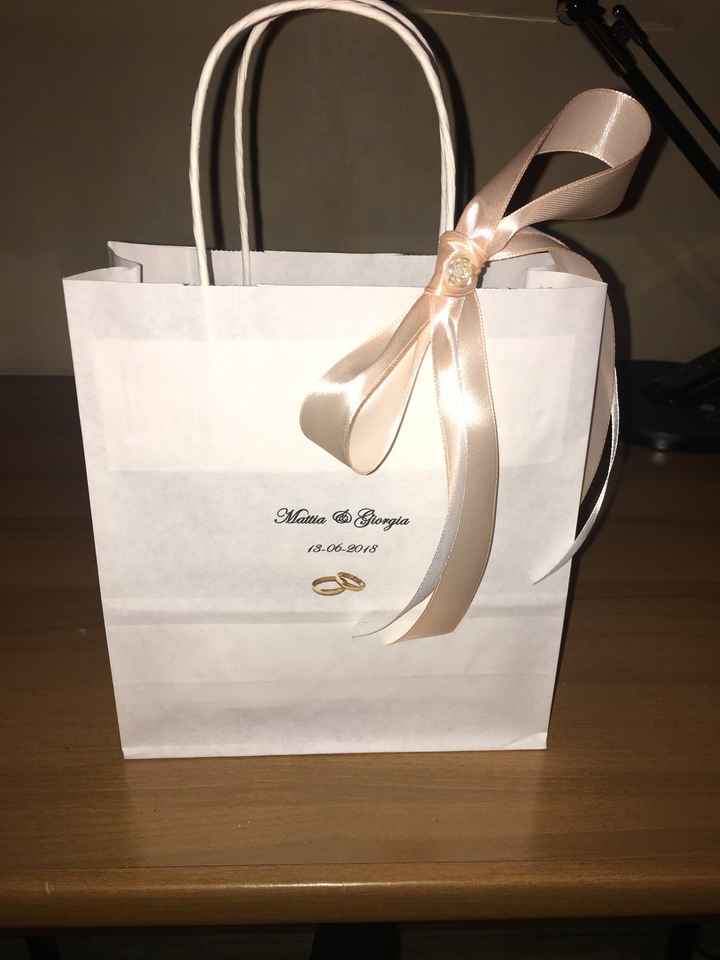 Finalmente a -44 le mie wedding bag - 1