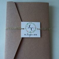 Buste kraft per partecipazioni con varie tasche on line - 2