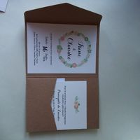 Buste kraft per partecipazioni con varie tasche on line - 1