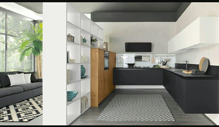 Divisore tra parete attrezzata e cucina - 1