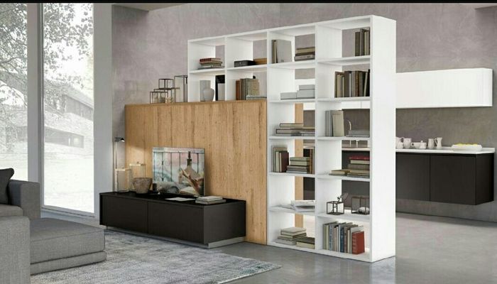 Divisore tra parete attrezzata e cucina - 2