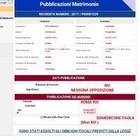 pubblicazioni matrimonio