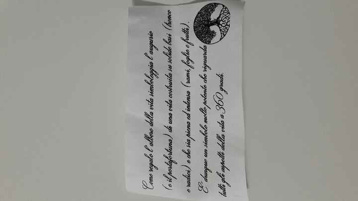 Bomboniere albero della vita - 1