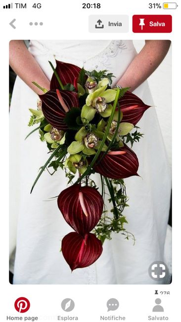 Bouquet sui toni Bordeaux 24