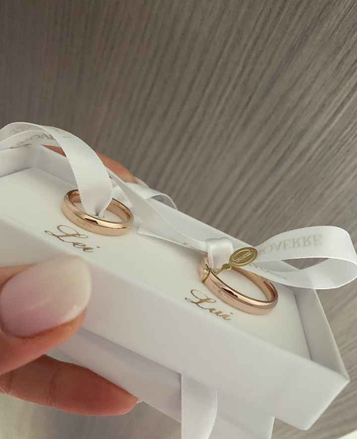 Fede comode oro rosa 💖 - 1