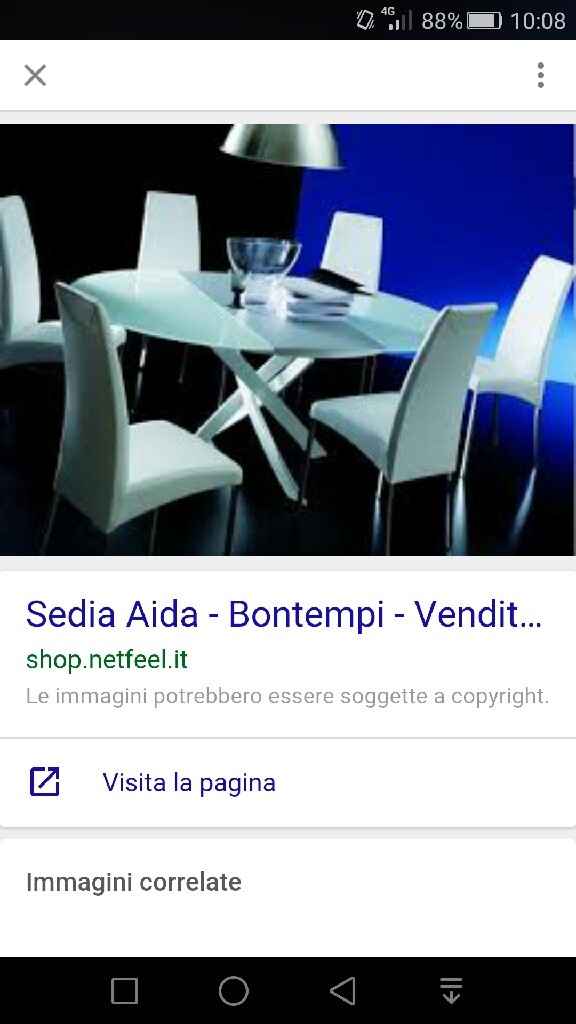 Sedie bontempi - 1