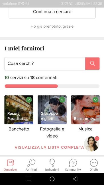 Condividi lo screenshot dei tuoi fornitori 18