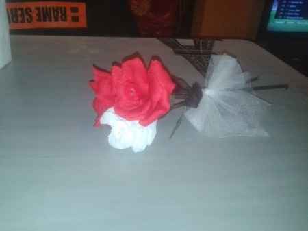 rosa addobbo scala