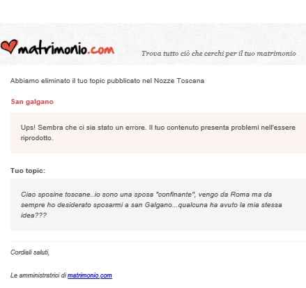 email di assistenza 