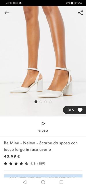 Scarpe Asos Be Mine tacco largo Moda nozze Forum Matrimonio