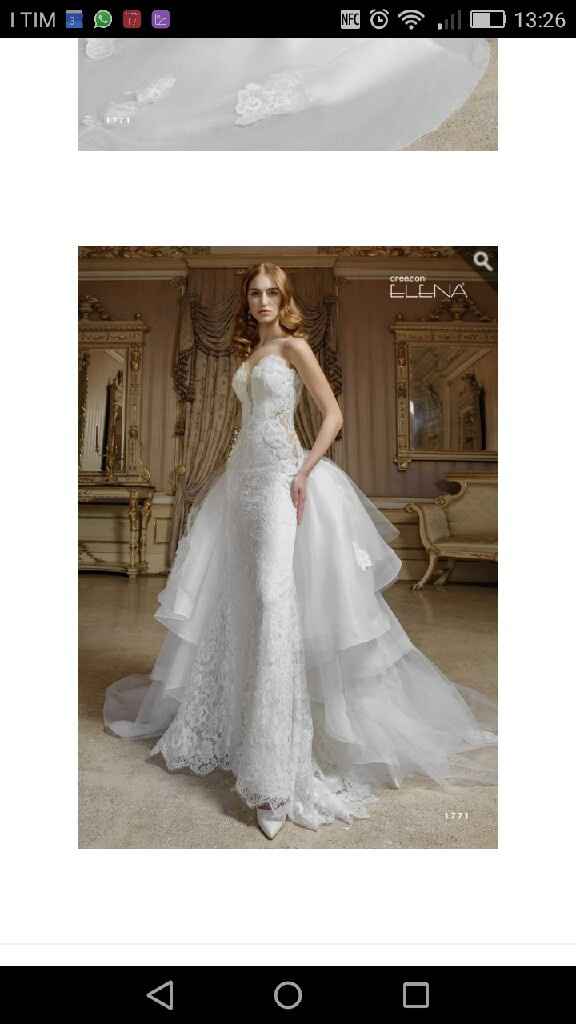 Il mio vestito da sposa sarà firmato... - 1