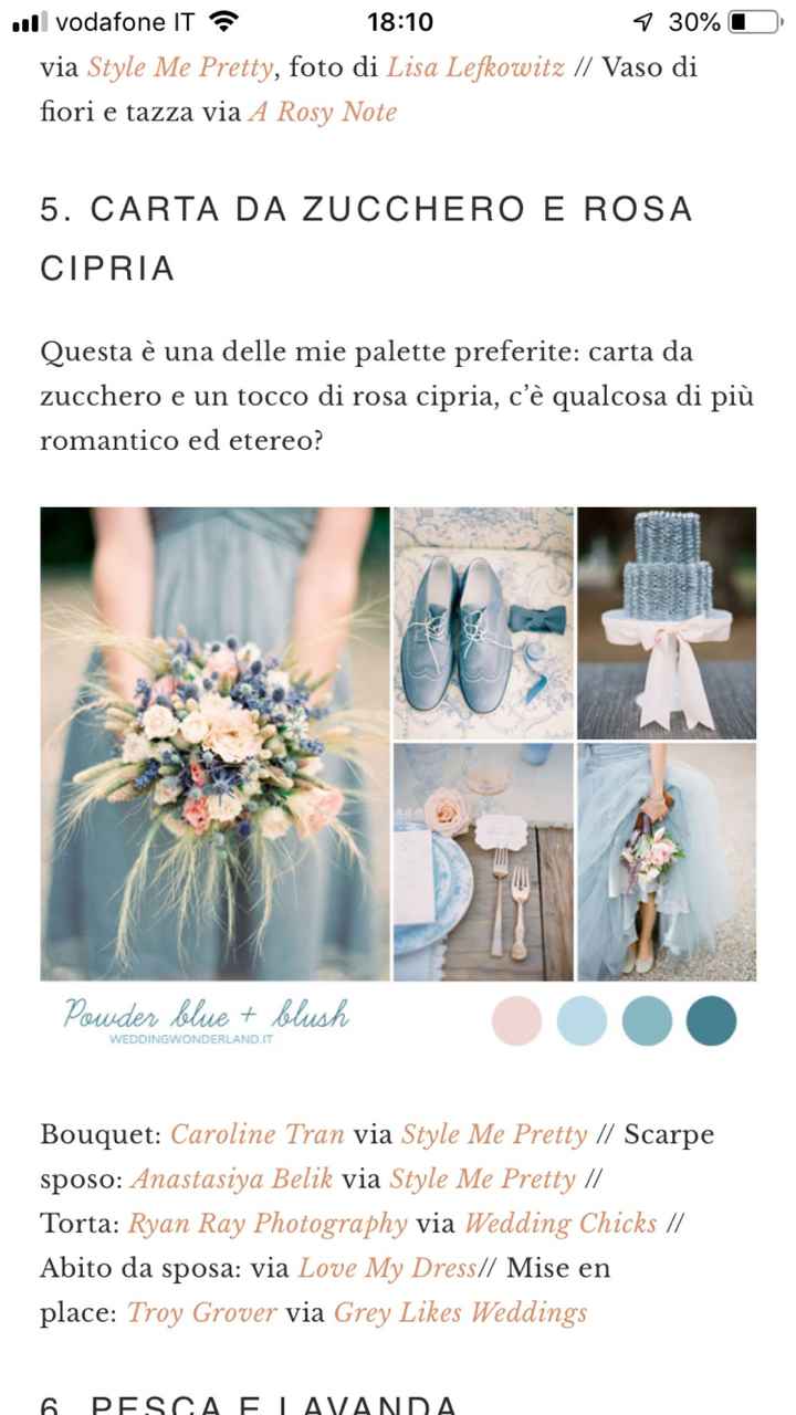 Palette colori matrimonio spiegata alla fiera degli sposi! - 1