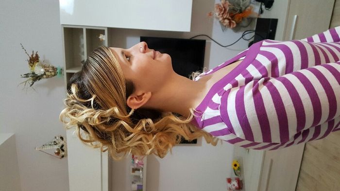 Prima acconciatura piu trucco - 2