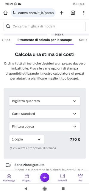 Partecipazioni su Canva💙 - 1