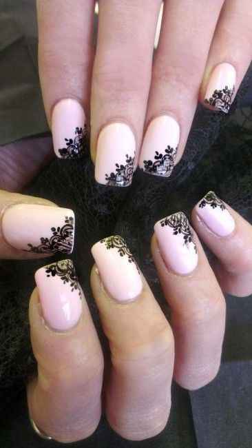 nails to wedding