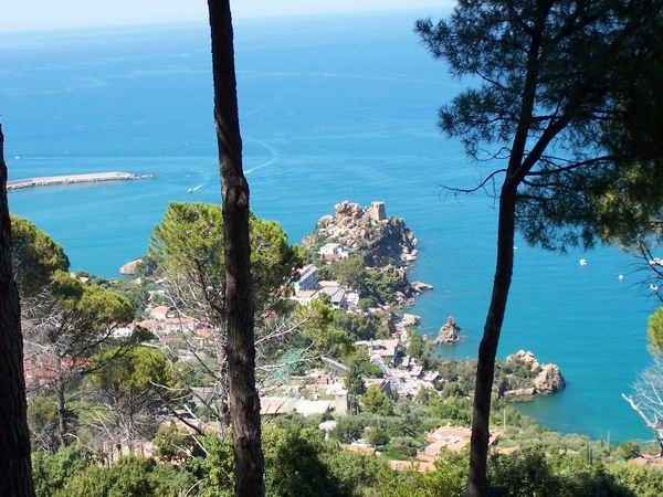 la vista sul mare dalla mia location