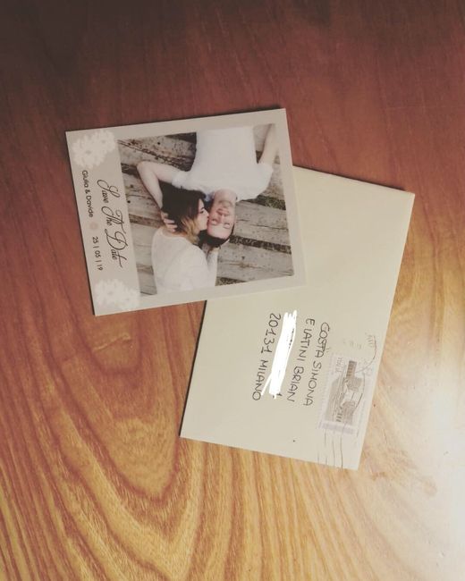 Save the Date e Partecipazioni 1