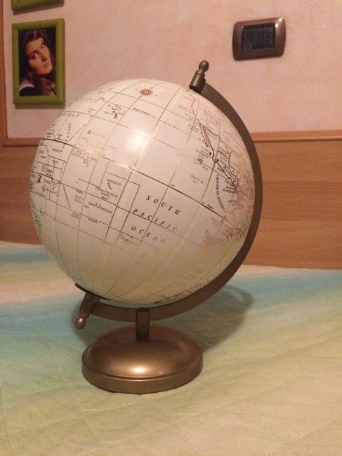 Mappamondo guestbook 1