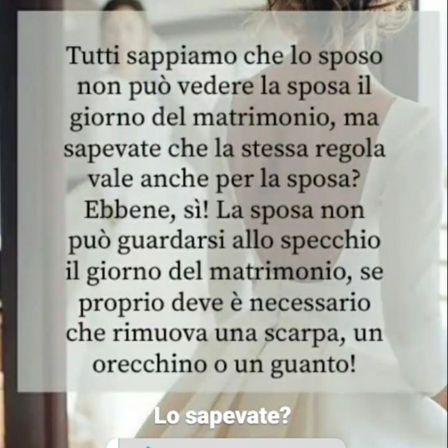 La sposa e le tradizioni 🤔 - 1