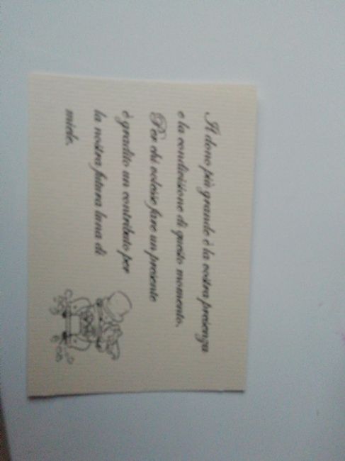 Bigliettino lista viaggio... - 1