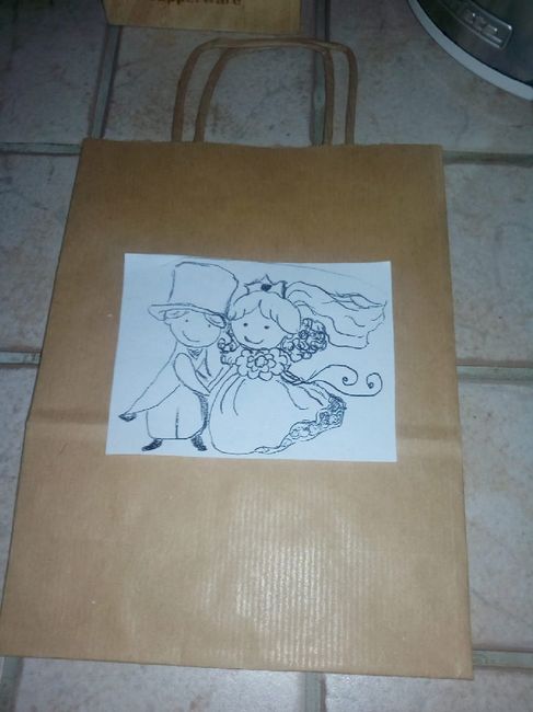 Ecco le mie etichette per le wedding bag - 1